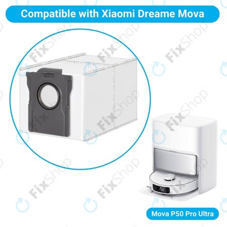 Xiaomi Mova P50 Pro Ultra - Vrečka za sesalnik