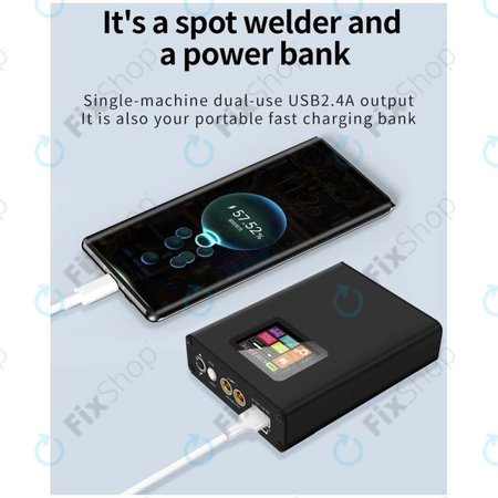 Docreate SW - Prenosni baterijski točkovni varilec z zaslonom (5000mAh)