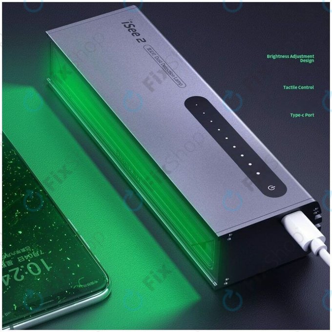 QianLi iSee 2 - Lučka za zaznavanje prahu, skener prahu