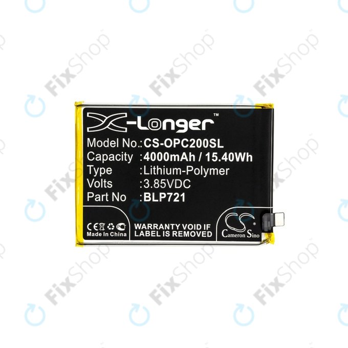 Realme C2 - Baterija BLP721 4000mAh HQ