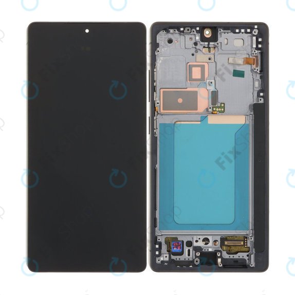 Samsung Galaxy S25 Ultra - LCD zaslon + steklo na dotik + okvir (Titanium Black) OLED