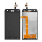 Asus Zenfone C ZC451CG - LCD zaslon + steklo na dotik + okvir (Black) TFT