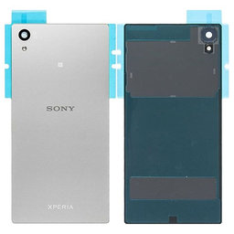 Sony Xperia Z5 E6653 - Pokrov baterije brez NFC (Silver) - 1295-1376 Genuine Service Pack