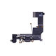 Apple iPhone SE - Konektor za polnjenje + Flex kabel (Black)