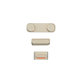 Apple iPhone 5S, SE - Power + Volume + Silent Mode Buttons (Gold)