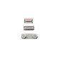 Apple iPhone 5 - Gumbi za vklop + glasnost + tihi način (White)