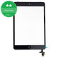 Steklo na dotik s priključkom IC za iPad Mini, Mini 2, Black