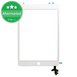 Apple iPad Mini, Mini 2 - Steklo na dotik + priključek IC (White)