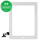 Steklo na dotik za iPad 2, White
