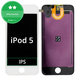 LCD Zaslon za iPod Touch (5th Gen, 6th Gen, 7th Gen), White, Steklo na dotik z okvirjem
