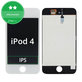 Apple iPod Touch (4th Gen) - LCD zaslon + steklo na dotik + okvir (White) TFT
