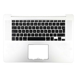 Apple MacBook Pro 15" A1398 (Late 2013 - Mid 2014) - Zgornji okvir tipkovnice + tipkovnica UK