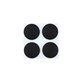 Apple MacBook Pro 13" A1278, 15" A1286, 17" A1297 - komplet spodnjih gumijastih nog (4 kosi)