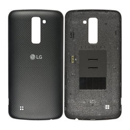 LG K10 K420N - Pokrov baterije (Black) - ACQ89015001 Genuine Service Pack