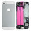 Apple iPhone 5S - Zadnje ohišje z majhnimi deli (Silver)