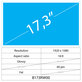 17.3 LCD Fat sijajni 40 pin Full HD