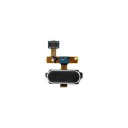 Samsung Galaxy Tab S2 8.0 LTE T710, T715 - Home Button + Flex Cable (Black) - GH96-08 Genuine Service Pack