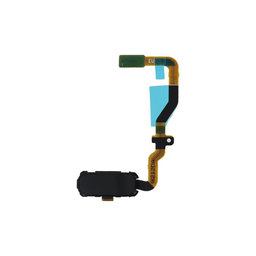 Samsung Galaxy S7 G930F - Home Button + Flex Cable (Black) - GH96-09789A Genuine Service Pack