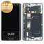 Samsung Galaxy Note Edge N915FY - LCD zaslon + steklo na dotik + okvir (Black) - GH97-16636A Genuine Service Pack