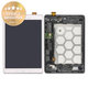 Samsung Galaxy Tab A 9.7 T555 - LCD zaslon + steklo na dotik + okvir (bel) - GH97-17424C Genuine Service Pack