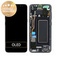 Samsung Galaxy S8 G950F - LCD zaslon + steklo na dotik + okvir (Midnight Black) - GH97-20457A, GH97-20473A, GH97-20458A, GH97-20629A Genuine Service Pack
