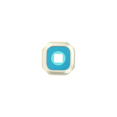 Samsung Galaxy A3 A310F (2016) - Stekleni okvir zadnje kamere (Gold) - GH98-38832A Genuine Service Pack