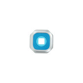 Samsung Galaxy A3 A310F (2016) - Stekleni okvir zadnje kamere (White) - GH98-38832C Genuine Service Pack