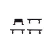 Apple iPhone 7 - Set gumbov za glasnost + vklop + tihi način (Black)