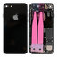 Apple iPhone 7 - zadnje ohišje z majhnimi deli (Jet Black)