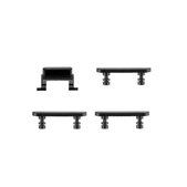Apple iPhone 7 Plus - Set gumbov za glasnost + vklop + tihi način (Jet Black)