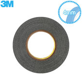 3M - Dvostranski lepilni trak - 6mm x 50 m (črn)