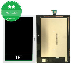Lenovo IdeaTab A10-30 TB2-X30F - LCD zaslon + steklo na dotik (White) TFT