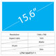 15.6 LCD Slim mat 30 pin HD