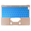 Apple MacBook 12" A1534 (Early 2015) - Zgornji okvir tipkovnice US (Gold)