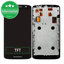 Motorola Moto X Play XT1562 - LCD zaslon + steklo na dotik + okvir (Black) TFT