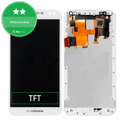 Motorola Moto X Style XT1572 - LCD zaslon + steklo na dotik + okvir (White) TFT