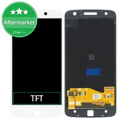 Motorola Moto Z XT1650 - LCD zaslon + steklo na dotik (White) TFT