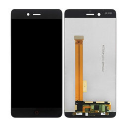 Nubia Z11 mini S - LCD zaslon + steklo na dotik (Black) TFT