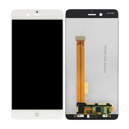 Nubia Z11 mini S - LCD zaslon + steklo na dotik (White) TFT