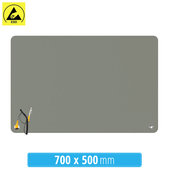 ESD Antistatična, toplotno odporna silikonska podloga - 70 x 50 cm