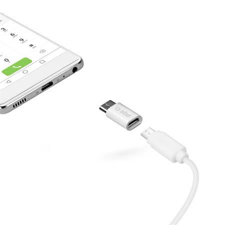 SBS - Micro-USB / USB-C adapter, bel