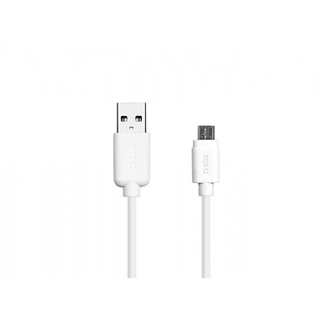 SBS - Micro-USB / USB kabel (1m), bel
