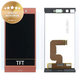 Sony Xperia XZ1 Compact G8441 - LCD zaslon + steklo na dotik (Twilight Pink) - 1310-2241 Genuine Service Pack