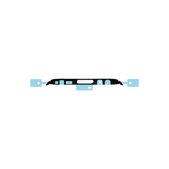 Samsung Galaxy S8 Plus G955F - Lepilo pod LCD zaslonom (zgornji del) - GH02-14433A Genuine Service Pack