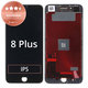 Apple iPhone 8 Plus - LCD zaslon + steklo na dotik + okvir (Black) Refurbished