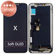 Zaslon za iPhone X, Steklo na dotik z okvirjem, Refurbished