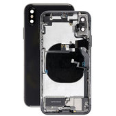 Apple iPhone X - zadnje ohišje z majhnimi deli (Space Grey)