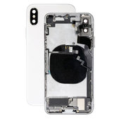 Apple iPhone X - Zadnje ohišje z majhnimi deli (Silver)