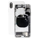 Apple iPhone X - Zadnje ohišje z majhnimi deli (Silver)