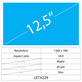 12,5 LCD Slim mat 40 pin HD
